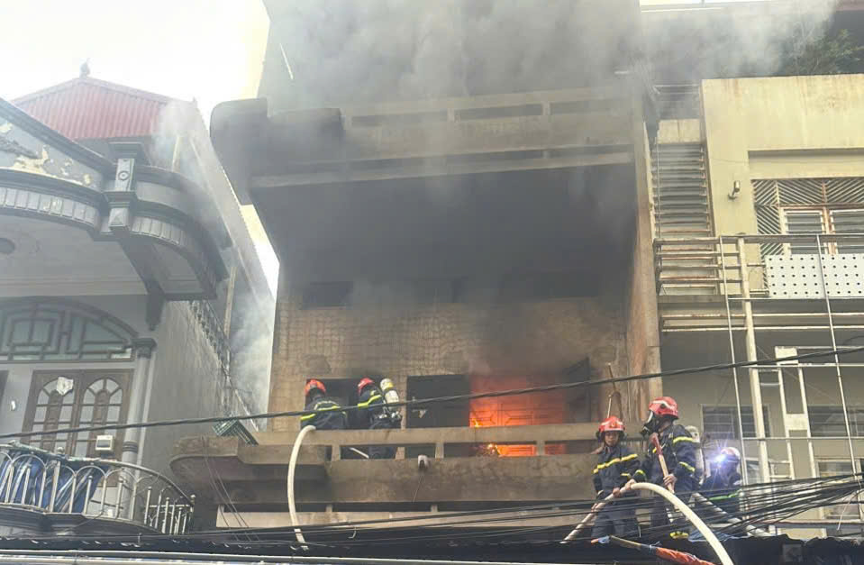 Thông tin về vụ cháy ở phường Phan Bội Châu (quận Hồng Bàng)